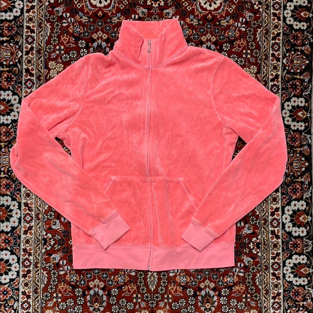 Juicy couture terry cloth zip up
